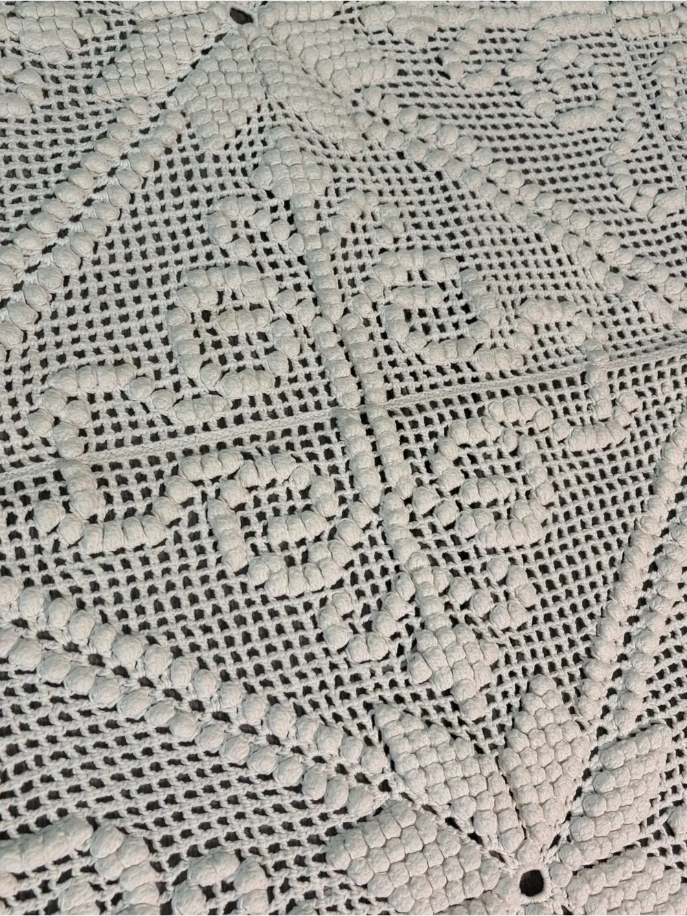 Handmade vintage crochet